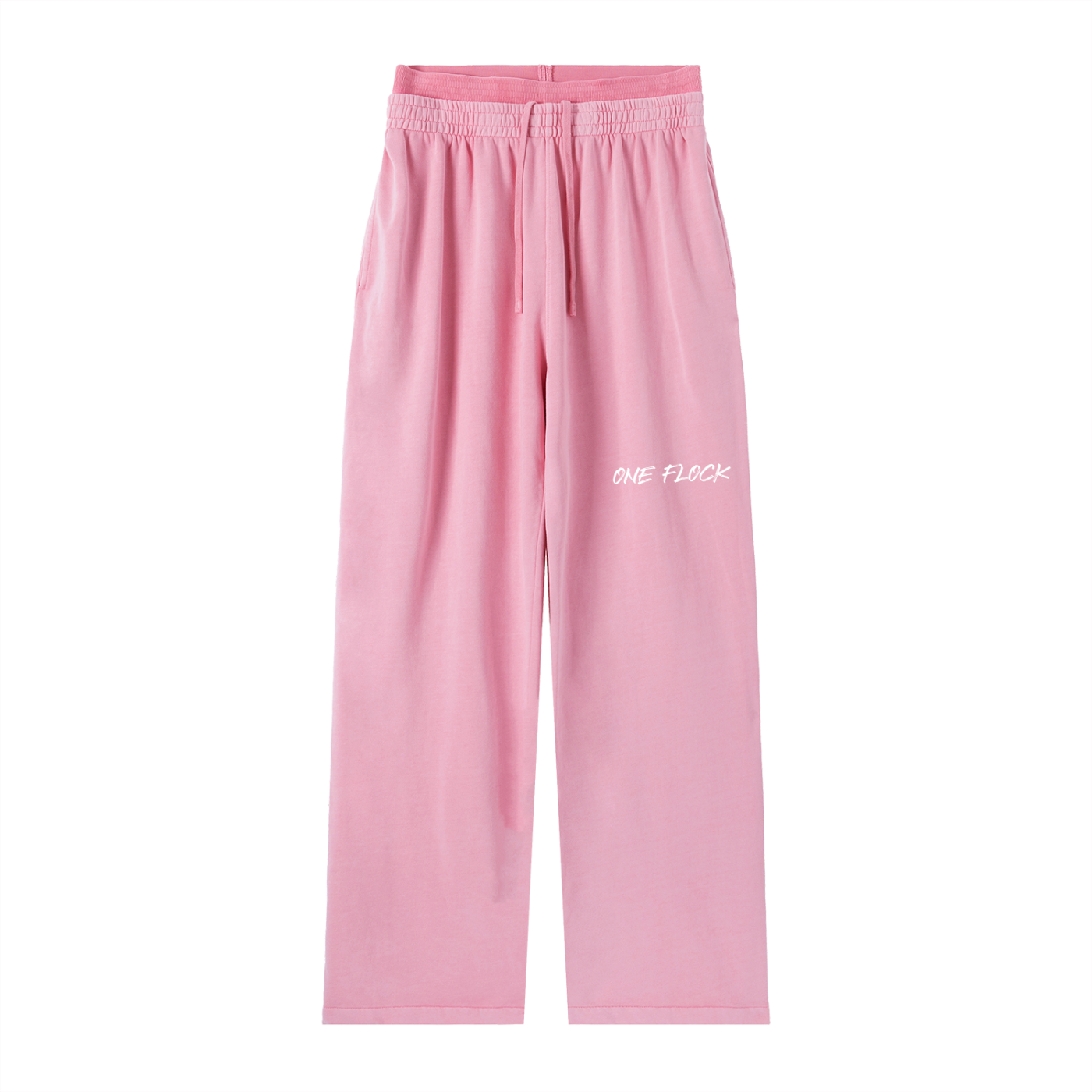 Vintage Washed Waist Pants for girls One Flock