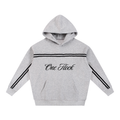 One Flock Fleece Hoodie Set Top - Gray