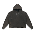 One Flock Vintage Hoodie - Black