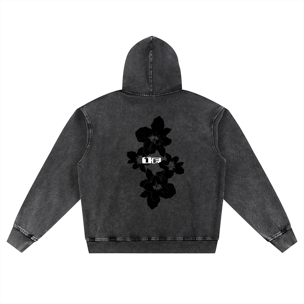One Flock Snow Wash Oversized Hoodie