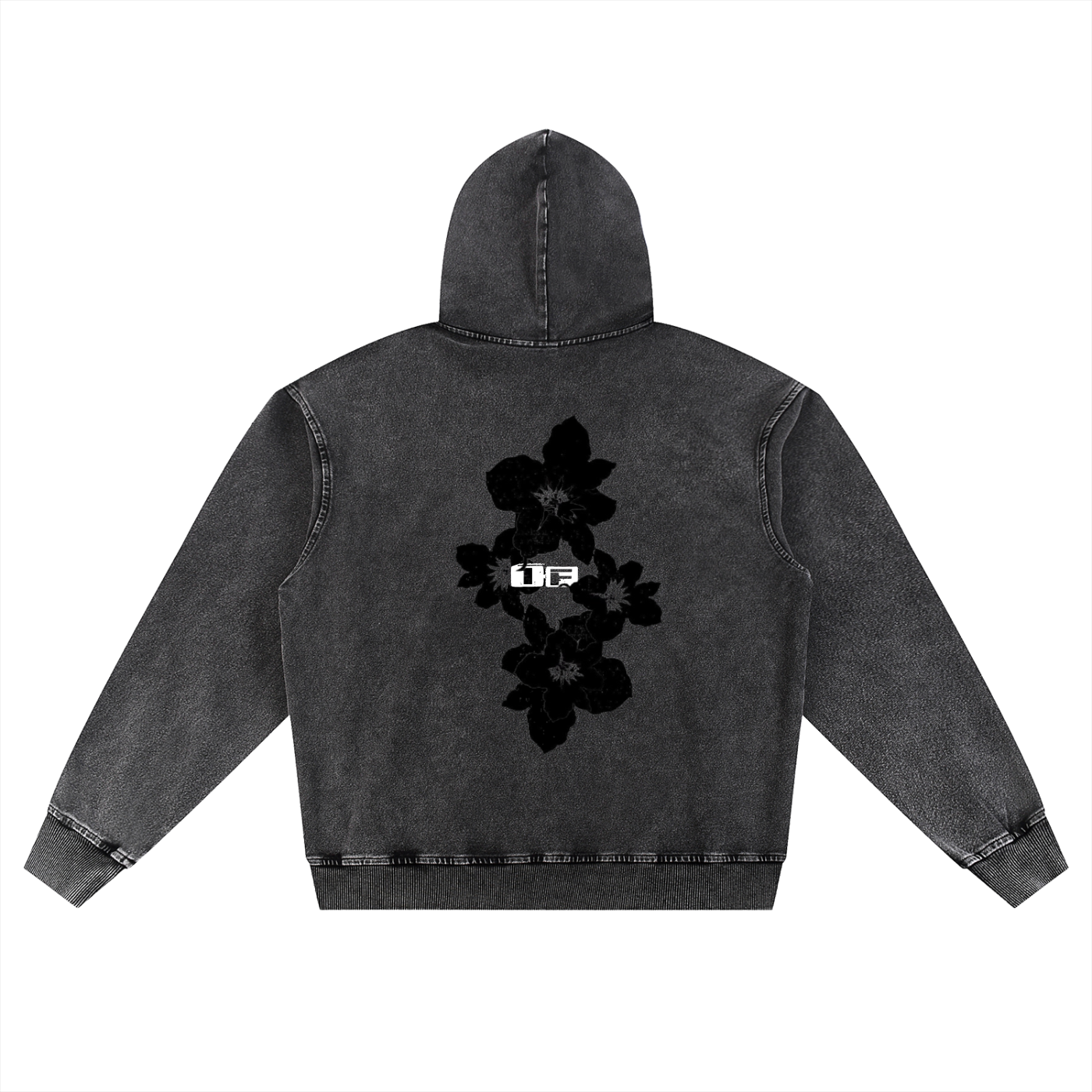 One Flock Snow Wash Oversized Hoodie