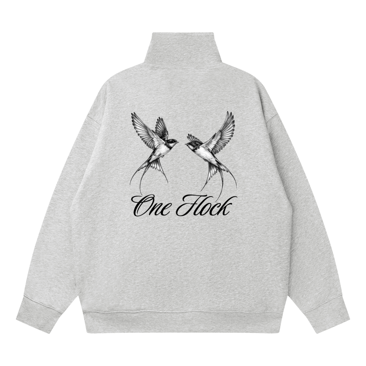 One Flock Original Quarter-Zip - Gray
