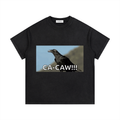 One Flock Ca-Caw Cotton T-Shirt
