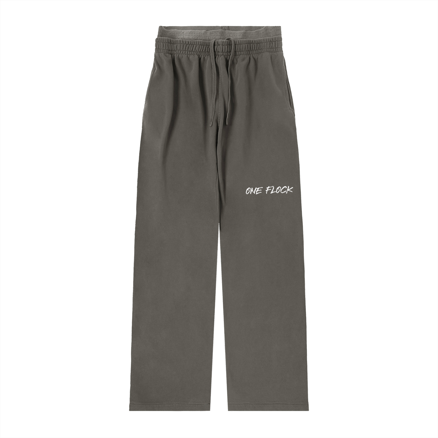 Vintage Washed Waist Pants for girls One Flock