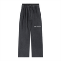 Vintage Washed Waist Pants for girls One Flock