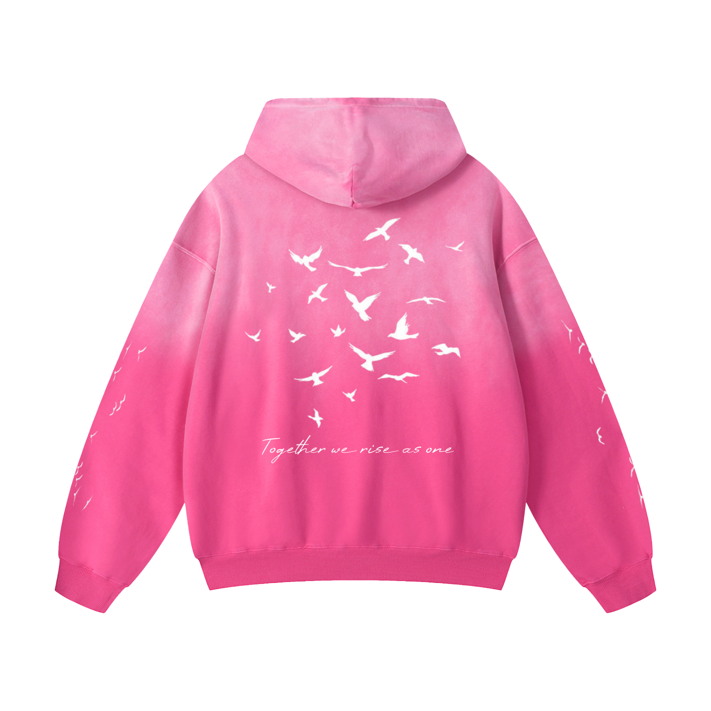 One Flock Oversized Hoodie - Pink