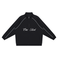 One Flock Reflection Sleeve Jacket - Black