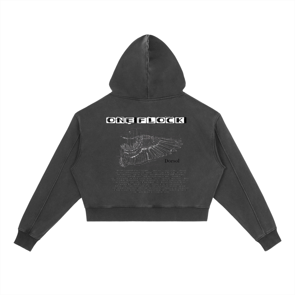 One Flock Vintage Washed Hoodie