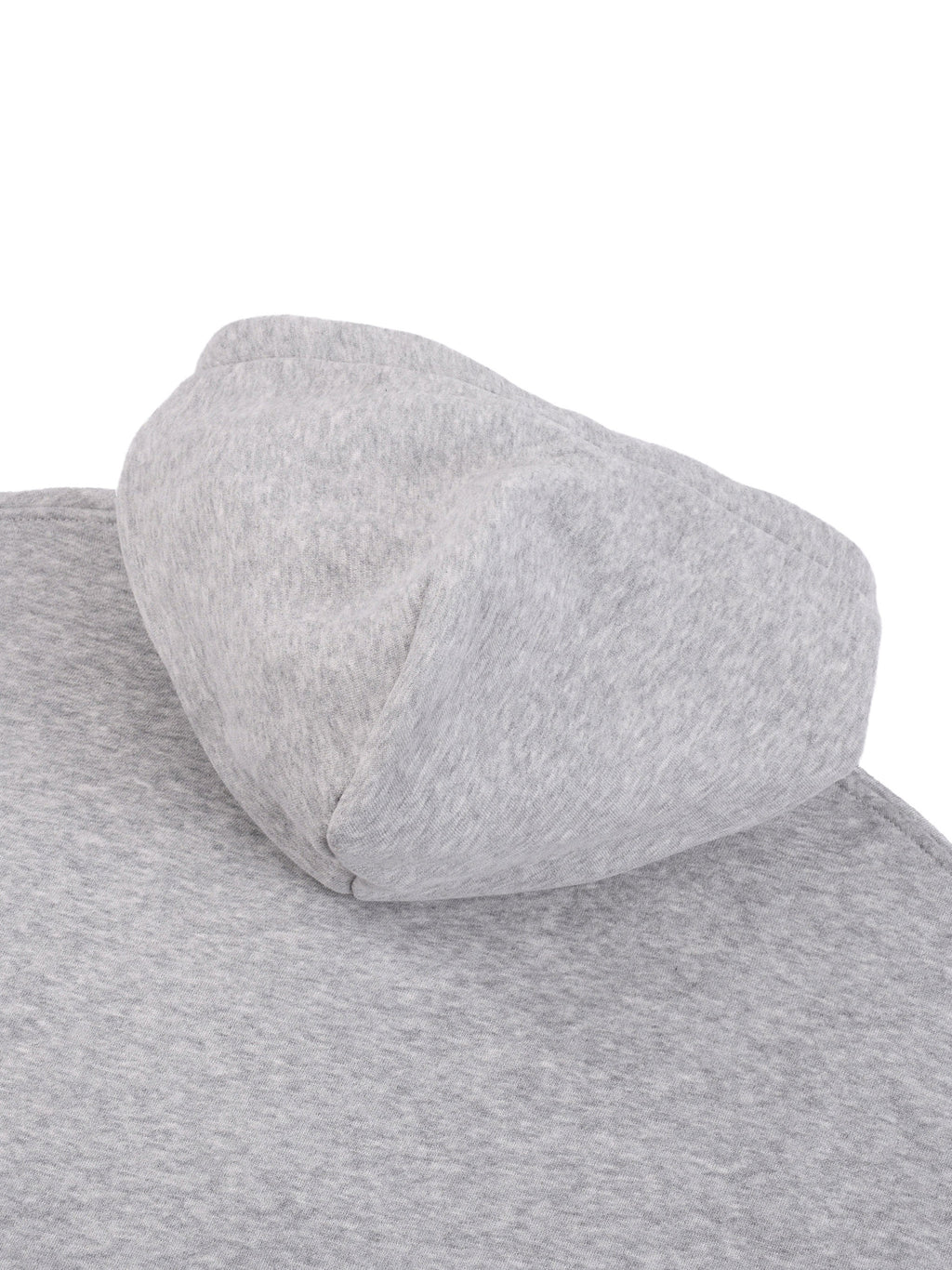 One Flock Fleece Hoodie Set Top - Gray