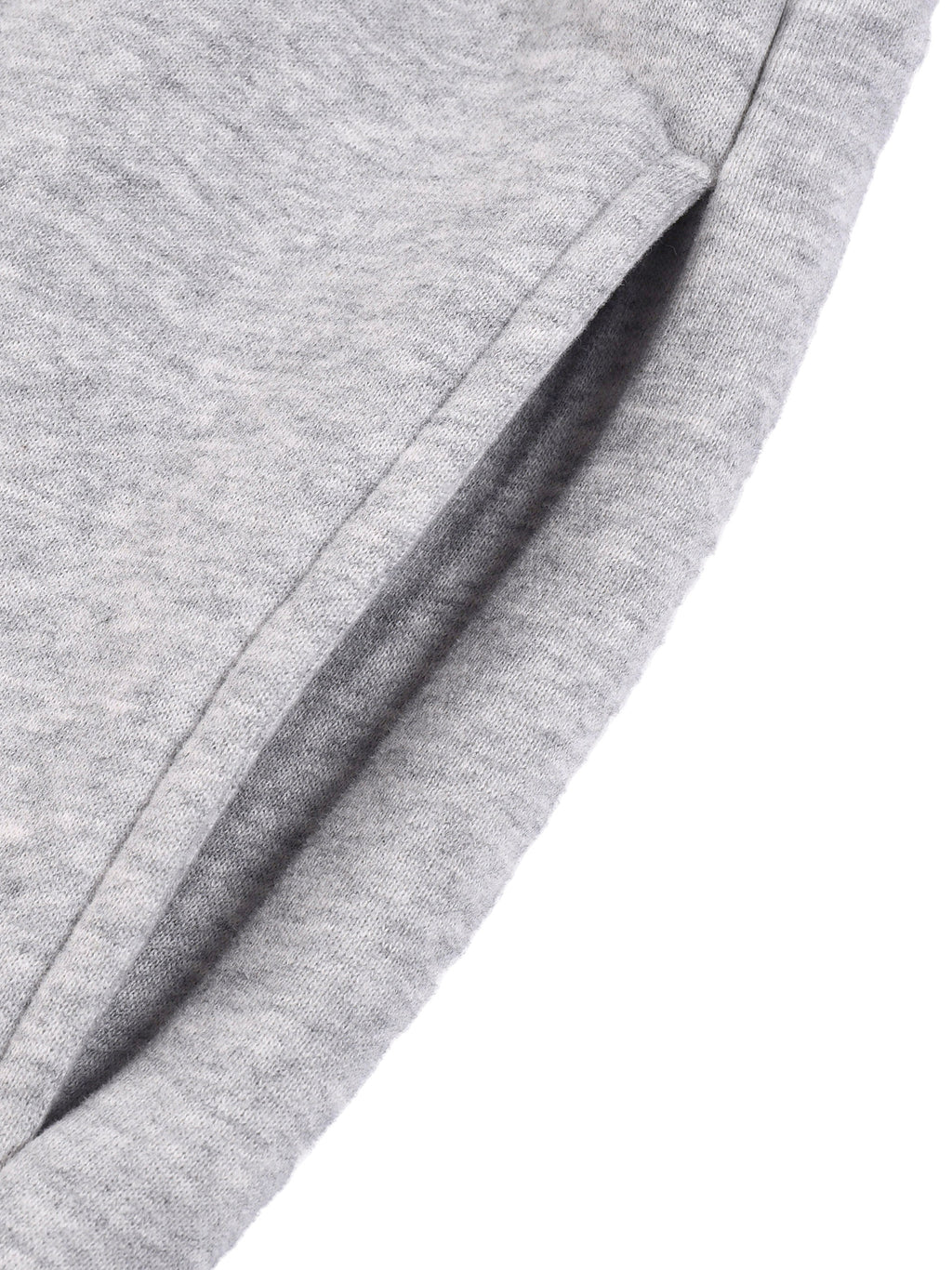 One Flock Fleece Jogged Sweatpants Set Bottom - Gray