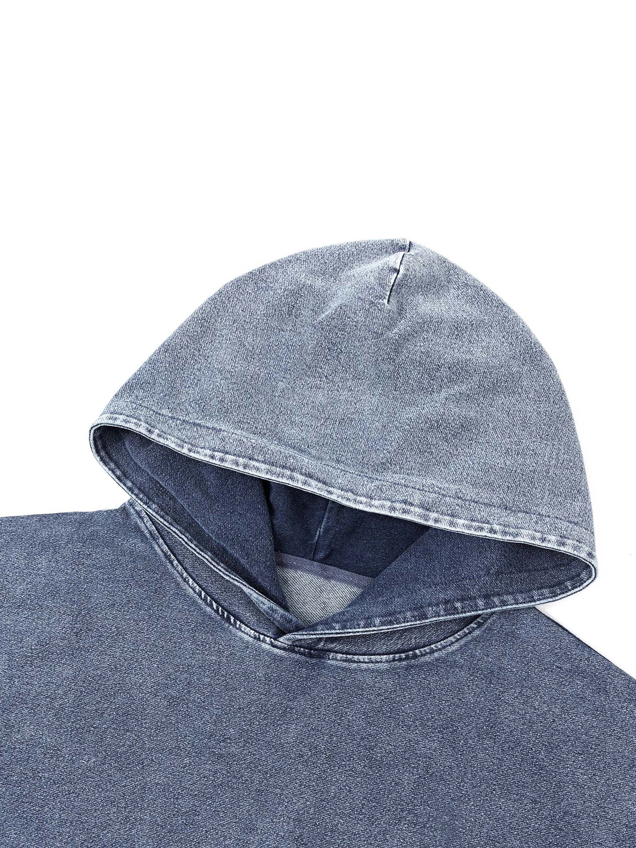 One Flock Snow Wash Oversized Hoodie